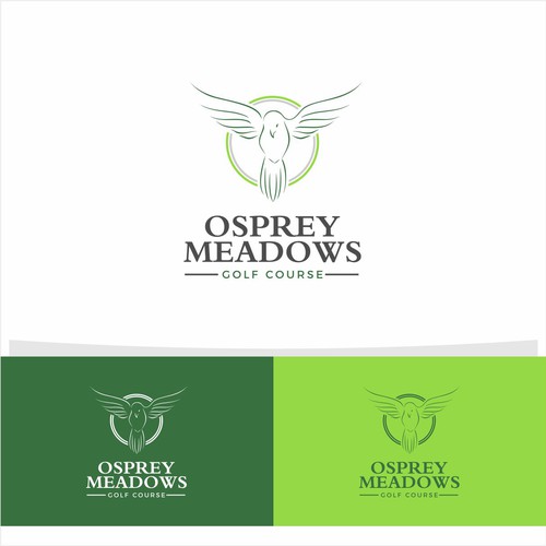 Golf Course Logo - Osprey Meadows Golf Course at Tamarack Design by ARTgaryen™