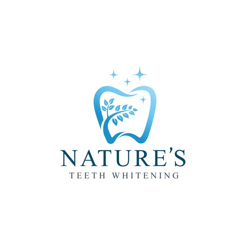 Nature's Teeth Whitening - Needs a Natural Company Logo Design by Creative Selection