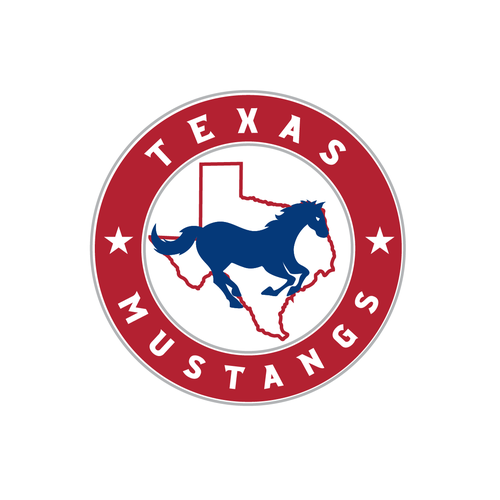 Diseño de Texas Mustangs de rulasic