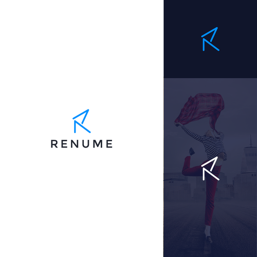 Renume - we need modern logo for a premium digital marketing agency in blockchain & metaverse Design by deff