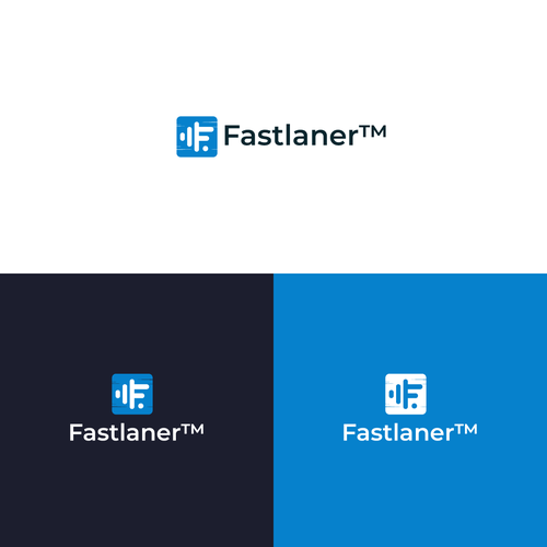 Logo + Brand for Fastlaner™ Design by pixscale0