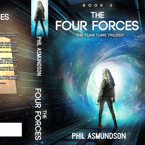 Book cover for second book in hard science fiction novel trilogy Design by RAGON..