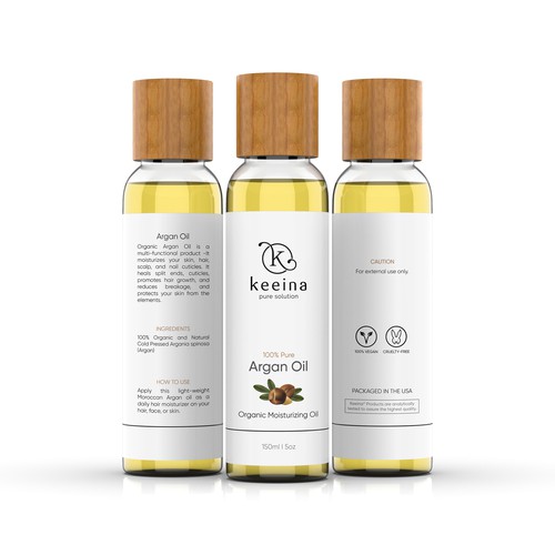 We would like product label for our organic hair oil | Product label  contest | 99designs