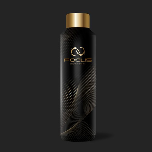 Focus Energy Bottle Design by Creative Selection