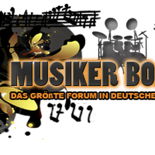 Logo Design for Musiker Board Diseño de akozz