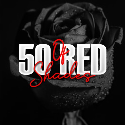 Logo for "50 Shades of Red" themed party Design by MIIN