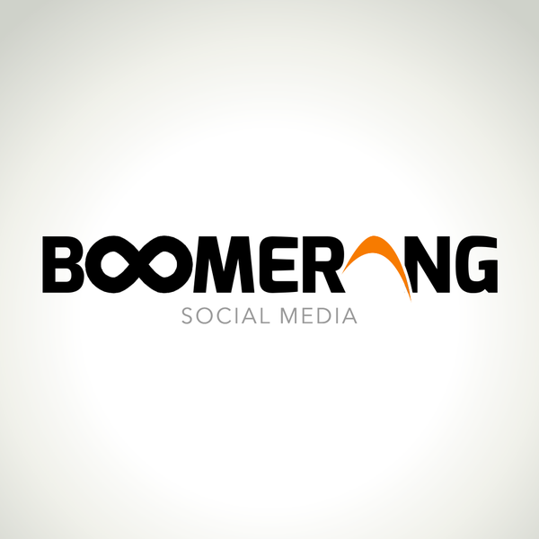 Design by VanillaAgency titled "Logo Boomerang Social Media"