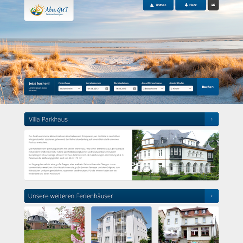 Web page design contest entry by projekt38