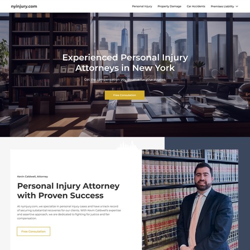 Law Firm looking for sleek/ professional design. Design by tinthumb