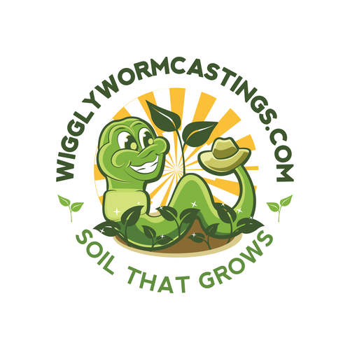 Logo design for worm farm-ontwerp door Ḉvx ѦĮęxẑα ♥