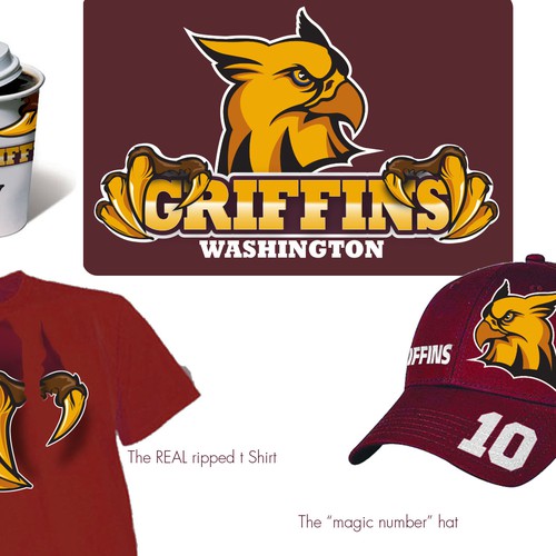 Community Contest: Rebrand the Washington Redskins  Design by DiegoGoi