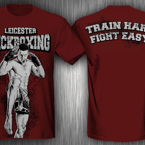 Leicester Kickboxing needs a new t-shirt design Réalisé par jabstraight