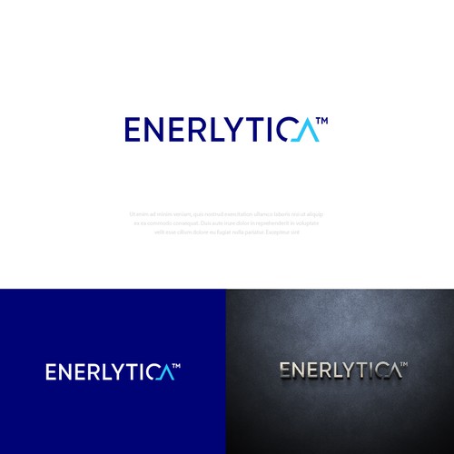 new brand - new logo - enerlytica Design by RSEVEN