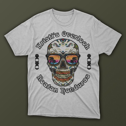 Designs | Sugar Skull t shirt-Kristi's Overlook | T-shirt contest