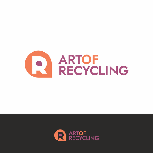 Logo design for a brand-new design and art project within tire recycling. Design by helcapitano