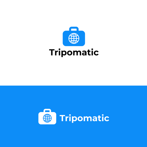 New logo for rebranding a trip planning app Design by #RDWN