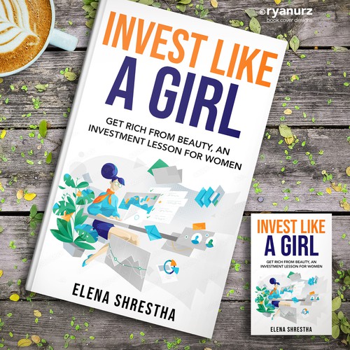 Book Cover for Teaching Girls to Invest Design by ryanurz