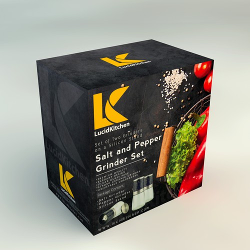 Designs | Design a minimalistic product package for salt and pepper ...