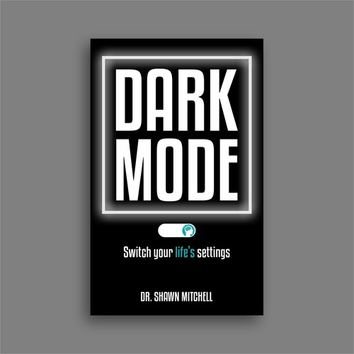 Dark Mode Book Cover Design by IdeAde
