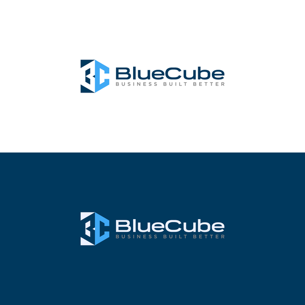 Design realizzato da ROLAZ_D intitolato "Hexagonal logo of letter "BC" for BlueCube"