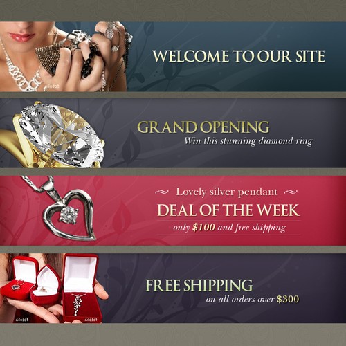 Jewelry Banners デザイン by codingstyle