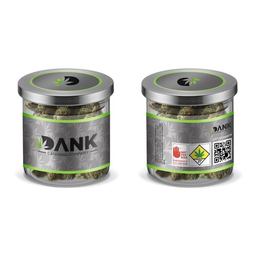 Marijuana packaging design Design by fernandoDLV