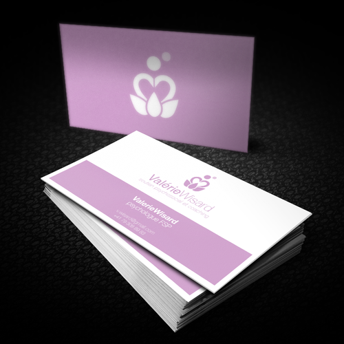 Help a psychologist with a new design business card | Stationery contest