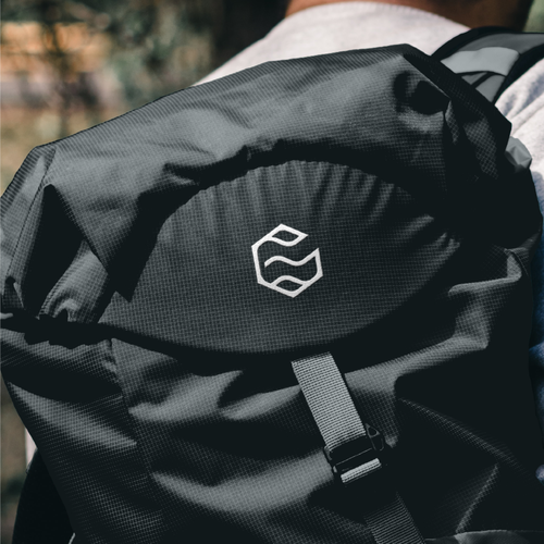 Unique logo to help us stand out from the crowded outdoor gear industry Design by RAYNO Design