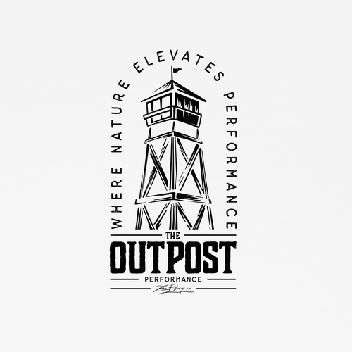 Sport Performance Logo for rural outpost in Scotland Design by Deebird