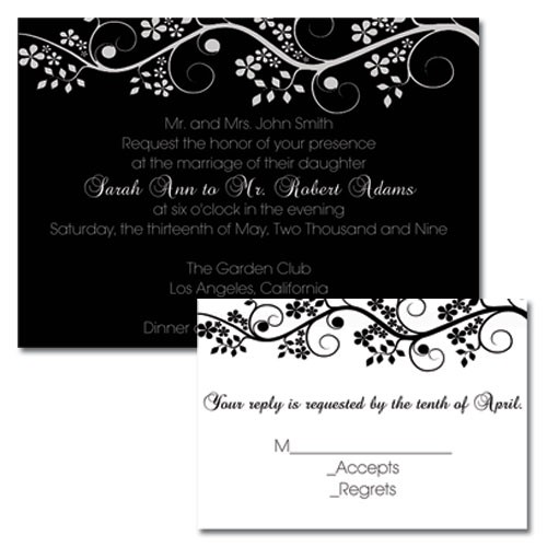 Design di Letterpress Wedding Invitations di Angee Pangea