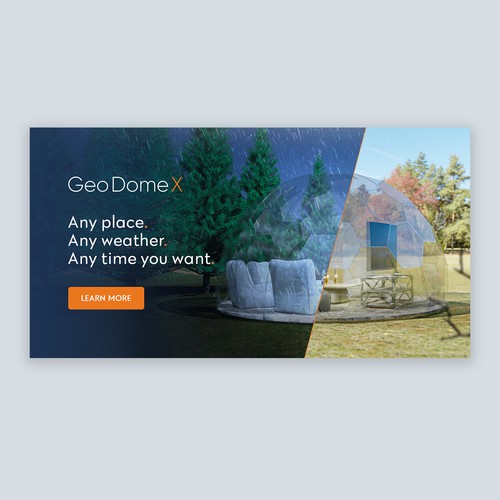 GeoDomeX - Tech Style Innovative Product -  Ad Campaign Design For The Launch Required Design by Y_Designs