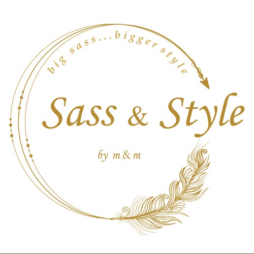 Design an upscale bohemian clothing logo for an online