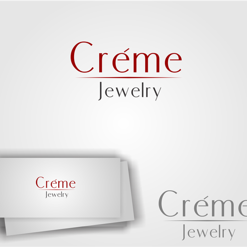 New logo wanted for Créme Jewelry Diseño de Naavyd