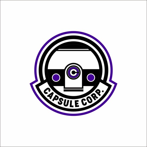 Design di Logo Capsule Corp, univers DBZ di indraDICLVX