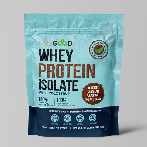 NEW - ***GUARANTEED PRIZE*** Packing Design for Protein Powder Design by M.Siddique