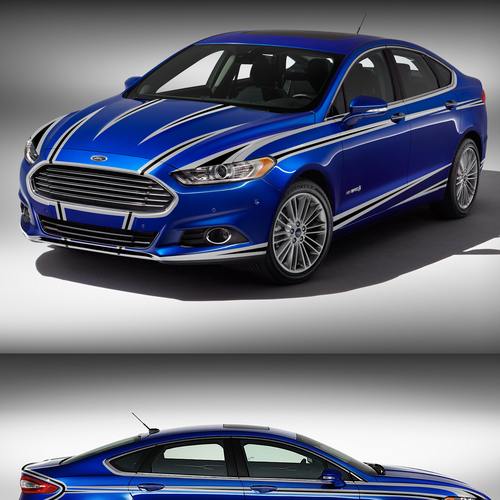 COOL AND STYLISH DESIGN FOR 2015 FORD FUSION | Car, truck or van wrap ...