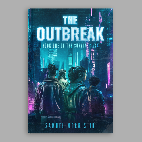Sci-fi book cover with horror elements needed. Design by ZeppelinDG
