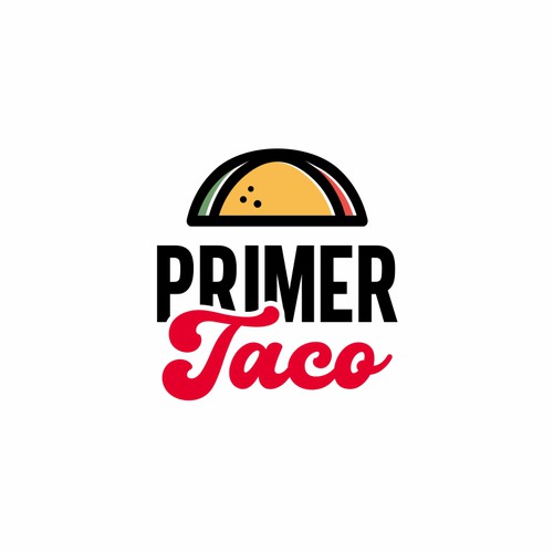 Taco Drive Thru Logo Diseño de Vic People Studio