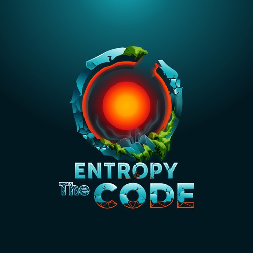 "What is the meaning of Life? Are we mere simulations?" Find Out! MOVIE TITLE CARD for "The Entropy Code" Design by InfiniDesign
