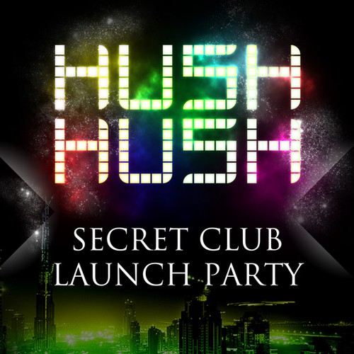 Exclusive Secret VIP Launch Party Poster/Flyer Diseño de triasrahman