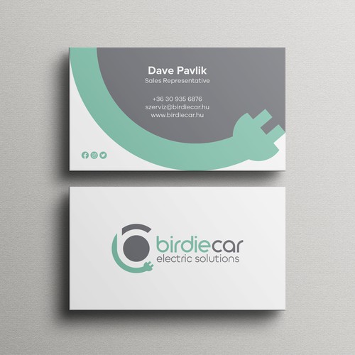 business card for company called birdie Design by Birendra Chandra Das