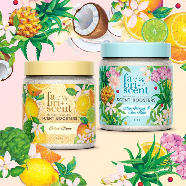Packaging design for In-wash laundry Scent Boosters