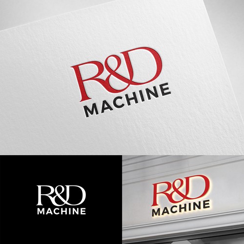 STRONG AND BOLD MACHINE SHOP SIGN FOR BUILDING 20ftX5ft Design by d_zine