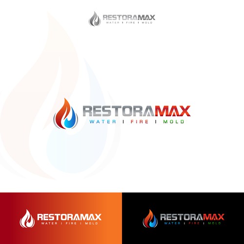 Restoration Company Branding. Design by Pau Pixzel