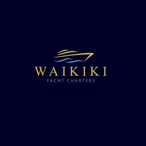 Waikiki Yacht Charters logo design Logo design contest