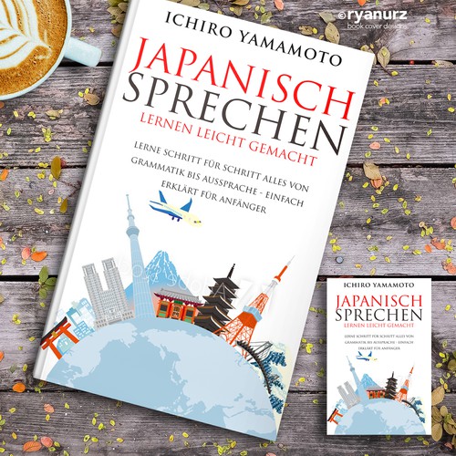 Diseño de Book Cover: Learning to speak Japanese de ryanurz