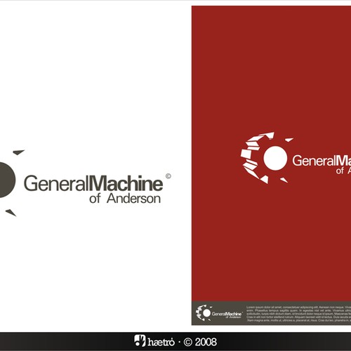 Logo Design for Machine Company - $275 for Winner Design by jbr™