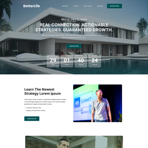 Event Website Design Needed for Wordpress Design by CatLogic