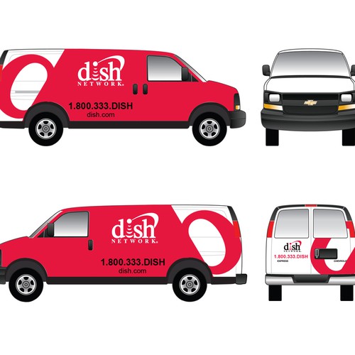 コンペ「V&S 002 ~ REDESIGN THE DISH NETWORK INSTALLATION FLEET」のデザイン by dexgeniusさん 