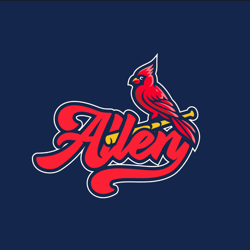 High School Baseball Team Logo Design by Becksteryan